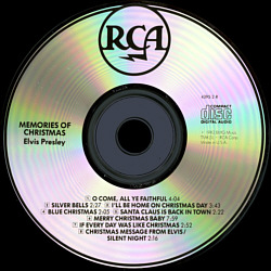Memories Of Christmas - USA 1991 - BMG 4395-2-R - Elvis Presley CD