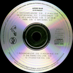 Moody Blue - Brazil 1993 - BMG M2075 - Elvis Presley CD