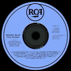 Moody Blue - BMG Direct Marketing - BMG 2428-2-R - USA 1994