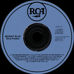 Moody Blue - BMG 2428-2-R - USA 1991 - elvis Presley CD