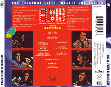 NBC TV Special -  The Original Elvis Presley Collection Vol. 30 - EU 1999 - BMG 74321 90631 2 - Elvis Presley CD