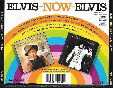 Elvis Now - BMG 74321 148312 - Brazil 2000 - Elvis Presley CD