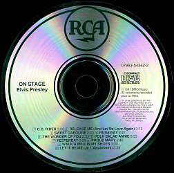 On Stage - Canada 1992 - BMG 07863-54362-2
