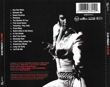 On Stage (remastered and bonus) - EU 2007 - Sony-BMG 07863 67741 2 - Elvis Presley CD