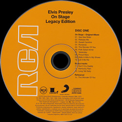 On Stage (Legacy Edition) - Argentina 2010 - Sony88697 63213 2 - Elvis Presley CD