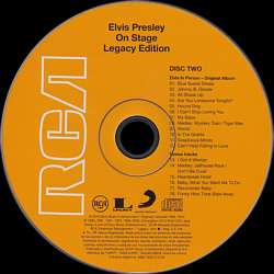 On Stage (Legacy Edition) - Argentina 2010 - Sony88697 63213 2 - Elvis Presley CD