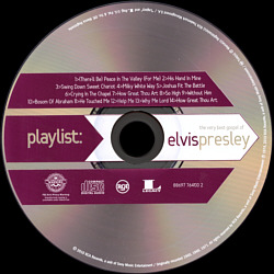 Playlist: The Very Best Gospel Of Elvis Presley - USA 2016 - Sony Legacy 88875149202  - Elvis Presley CD