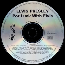 Pot Luck With Elvis - Brazil 1994 - BMG 2523-2-R