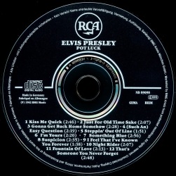 Pot Luck With Elvis - Germany 1997 - BMG ND 89098