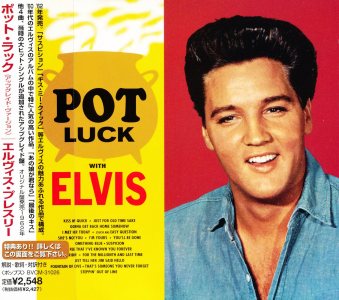 Pot Luck With Elvis (remastered and bonus) Japan 1999 - BMG BVCM-31026 - Elvis Presley CD