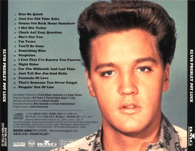 Pot Luck With Elvis (remastered and bonus) Japan 1999 - BMG BVCM-31026 - Elvis Presley CD