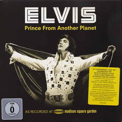 Prince From Another Planet - EU 2012 - Sony Music 88691953882 - Elvis Presley CD