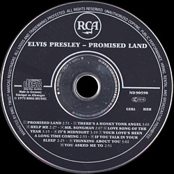 Promised Land - Germany 1998 - BMG ND 90598 - Elvis Presley CD