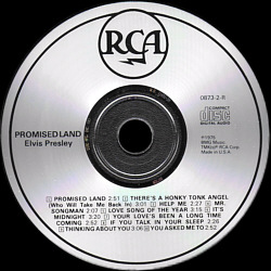 Promised Land - USA 1993 - BMG 0873-2-R - Elvis Presley CD