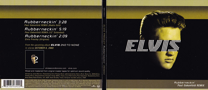 Rubberneckin' - EU 2003 - Digipak - BMG 82876 54342 2 - Elvis Presley CD