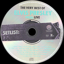 SETLIST: The Very Best Of Elvis Presley 1950s  Live - USA 2014 - Sony Legacy 88691973792  - Elvis Presley CD