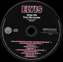 Elvis Sings Hits From His Movies Vol. 1 - USA 2008 - Sony/BMG A 738731