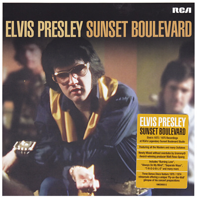 Sunset Boulevard - Sony Legacy 19802905512 - EU 2025 - Elvis Presley CD