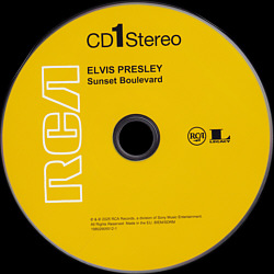 Sunset Boulevard - Sony Legacy 19802905512 - EU 2025 - Elvis Presley CD