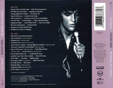 Suspicious Minds - EU 1999 - BMG 07863 67677 2