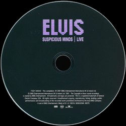 Suspicious Minds | Live (numbered) - EU 2001 - BMG 74321 855822