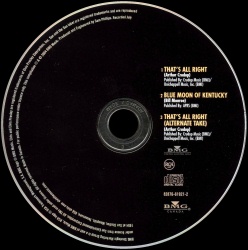 That's All right (3 tks CD) - Canada 2004 - BMG 82876 61921 2