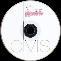 The 50 Greatest Love Songs - USA 2002 - BMG 07863 68026 2 - Elvis Presley CD
