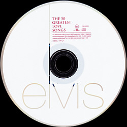 The 50 Greatest Love Songs - BMG 07863 68026 2 - USA  2001 - Elvis Presley CD
