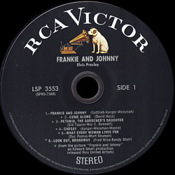 The Album Collection - Frankie And Johnny - Sony Legacy 88875114562-25 - EU 2016 - Elvis Presley CD