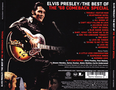 The Best Of The '68 Comeback Special - Sony Legacy 19075905502 - USA 2019 - Elvis Presley CD