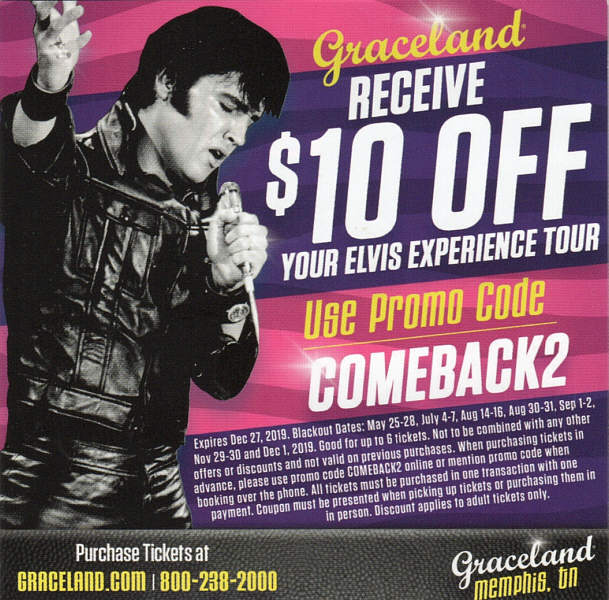 Graceland promo code 2025 2019