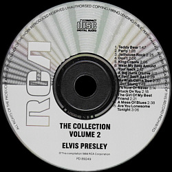 The Collection Volume 2 - Taiwan 1995 - BMG PD 89249 - Elvis Presley CD