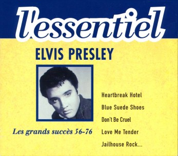 Bellyband cardboard box - The Essential Collection - L'essential Elvis Presley - France 1996 - BMG 74321400192