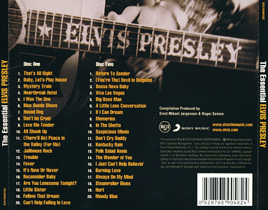 The Essential Elvis Presley - Australia 2011 - Sony Music 82876890482 - Elvis Presley CD