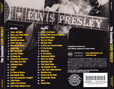 The Essential Elvis Presley - USA 2008 - BMG Direct D220499 - Elvis Presley CD