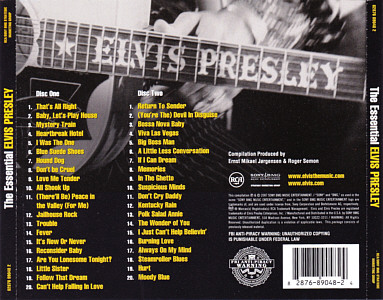The Essential Elvis Presley - USA 2011 - Sony 8287689048 2 - Elvis Presley CD