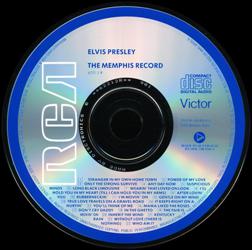 The Memphis Record - Australia 1992 - BMG 6221-2-R - Elvis Presley CD