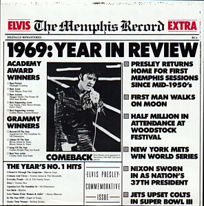 The Memphis Record - USA 1987 - BMG 6221-2-R - Elvis Presley CD