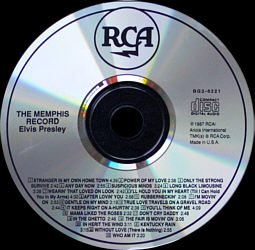 The Memphis Record - USA 2001 - CRC - BMG BG2-6221