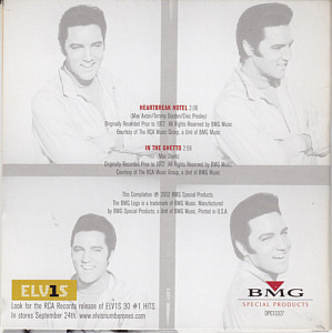 Elvis Then & Now - USA 2002 - BMG DPC 13327- Elvis Presley CD