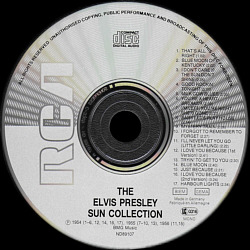 The Sun Collection - UK / Germany 1994 - BMG ND 89107 - Elvis Presley CD