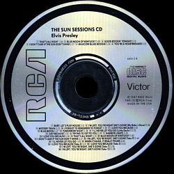 The Sun Sessions CD - USA 1994 - BMG 6414-2-R - Elvis Presley CD