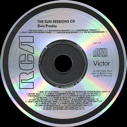 The Sun Sessions CD - USA 1991 - BMG 6414-2-R 