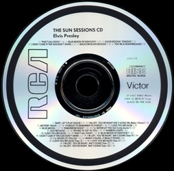 The Sun Sessions CD - USA 1993 - BMG 6414-2-R - Elvis Presley CD