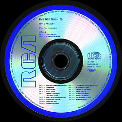 Disc 2 - The Top Ten Hits - Japan 1991 - R30P-1011-12