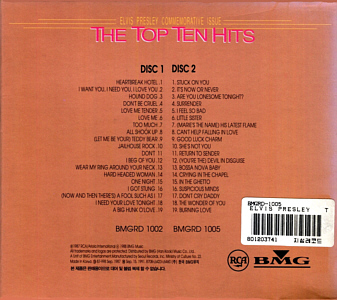 The Top Ten Hits - Korea 1994 - BMGRD 1005 / 6383-2-R