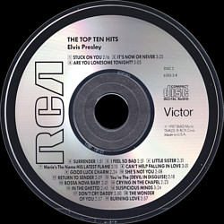The Top Ten Hits - USA 1987 - BMG 6383-2-R-P1,2 RE-1 - Elvis Presley CD