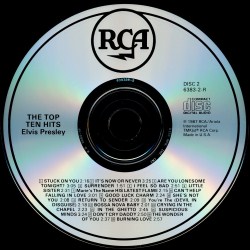 Disc 2 - The Top Ten Hits - 2CDs - BMG 6383-2-R - USA 1993