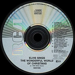 Elvis Sings The Wonderful World Of Christmas - Austria 1989 - BMG ND 81936