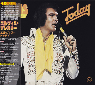 Today - Legacy Edition - Japan 2015 - Sony Music Labels 'SICP 4489-90- Elvis Presley CD